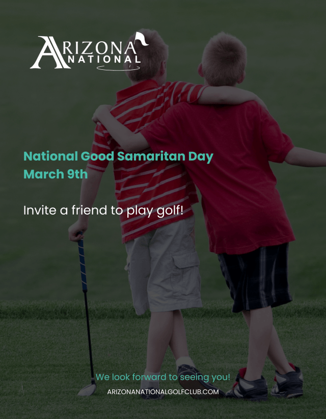 March 9th - NTNL Good Samaritan Day