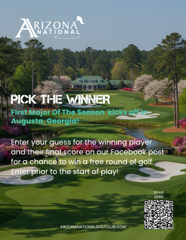 April Pick The Winner - Masters